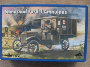 RPM 1/72 72101 FORD T AMBULANCE